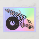 Search for vinyl record postcards Retro