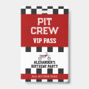 Search for birthday party id badges Racing