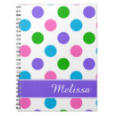 Search for polka dot notebooks Teen girl