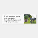Search for houses bumper stickers Property