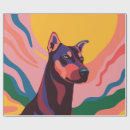 Search for doberman wrapping paper Animal