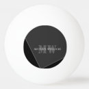 Search for black ping pong balls Logo