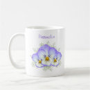 Search for purple pansy mugs Vintage