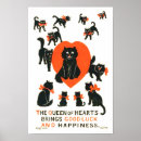 Search for queen of hearts posters Cat
