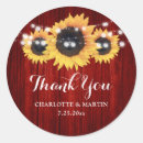 Search for sunflower favor stickers Barn