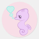 Search for cute seahorse stickers Baby shower