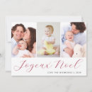 Search for joyeux noel photo cards Red