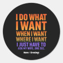 Search for funny husband stickers Wife