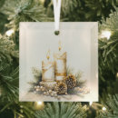 Search for candle christmas tree decorations Gold