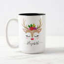Search for cartoon deer mugs Reindeer
