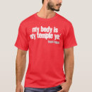 Search for my body is a temple tshirts Fitness