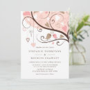 Search for pink and brown wedding invitations Cute
