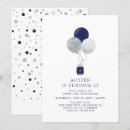 Search for 25th silver birthday invitations Modern