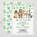 Search for shamrock baby shower invitations St patrick's day