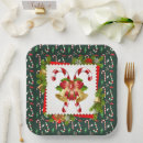 Search for candy cane christmas plates Dinner