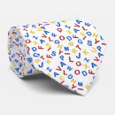 Search for alphabet ties White