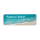 Search for blue water return address labels Beach