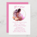 Search for photo baby girl shower invitations Simple