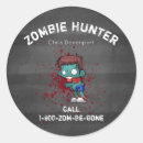 Search for zombies stickers Zombie hunter