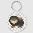 Search for pomeranian dog key rings Pom pom