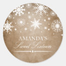 Search for winter wonderland sweet 16 Rustic