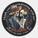 Search for gothic thank you stickers Dia de los muertos