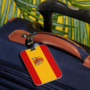 Search for spain luggage tags Spanish flag