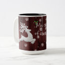 Search for rustic reindeer mugs Snowflakes