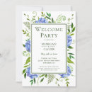 Search for welcome rehearsal dinner invitations Blue