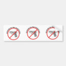 Search for criminals bumper stickers Gun control