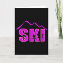 Search for downhill skiing cards Ski vibes
