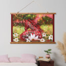 Search for abstract horse art Red