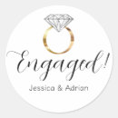 Search for gold ring stickers Engagement