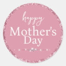 Search for round mothers day stickers Pink
