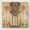 Search for art nouveau clocks Vintage