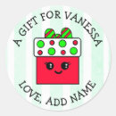 Search for to from tag stickers Green