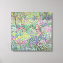Search for vintage floral canvas prints Claude monet