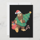Search for sasquatch christmas cards Santa