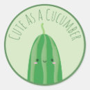 Search for cucumber stickers Pun