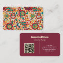 Search for 60s business cards Floral