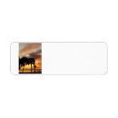 Search for tropical sunset return address labels Vacation