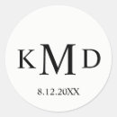 Search for last name stickers Bride