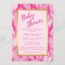 Search for pink camo baby shower invitations Trendy