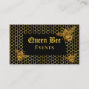 Search for queen bee business cards Elegant