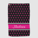 Search for ladies golf towels Script