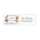 Search for nose return address labels Xmas