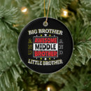 Search for little boy christmas tree decorations Big brother