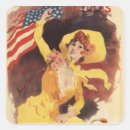 Search for girl on bicycle stickers Vintage