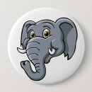 Search for elephant cartoon badges Illustration