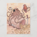 Search for parrot pirate postcards Octopus